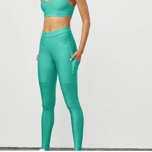 Alo High-Waist 4 Pocket Utility Legging Ocean Teal